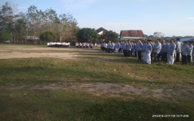 Apel Pembukaan KBM T.A 2023/2024. Al Furqon Siap BerHijrah kearah lebih Baik lagi